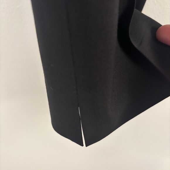 Lafayette 148 Dress Pants Womens 10 Black Irving Straight Leg Corpcore Business - Picture 5 of 11